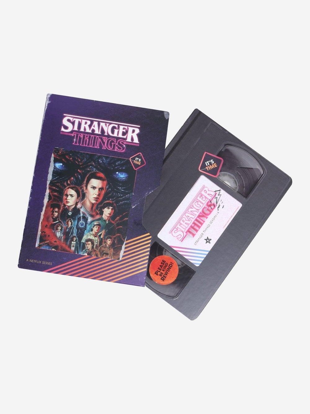 Stranger Things VHS Tape Notebook Journal-NEW - Picture 5 of 9